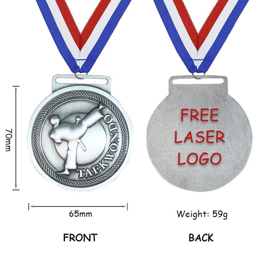 Wholesale Taekwondo Champions Medals - Image 2